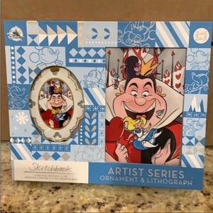 Disney Alice in Wonderland ornament and lithograph Limited edition
